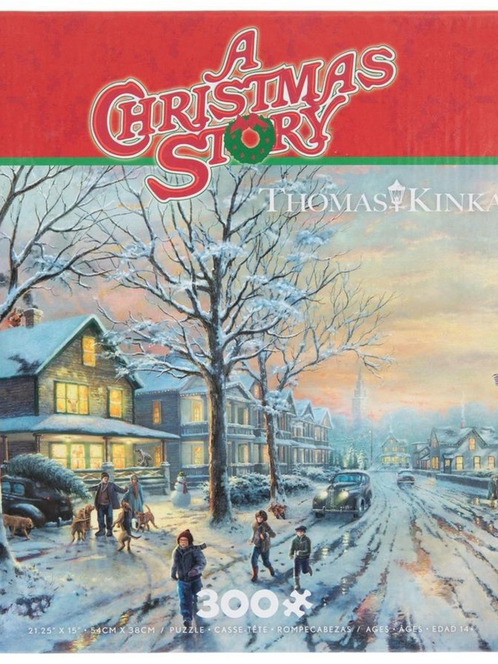 Ceaco A Christmas Story 300 Piece Interlocking Jigsaw Puzzle- NWT
